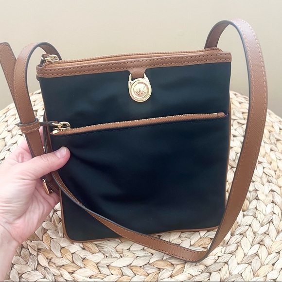 Michael Kors black canvas crossbody bag - Picture 7 of 7
